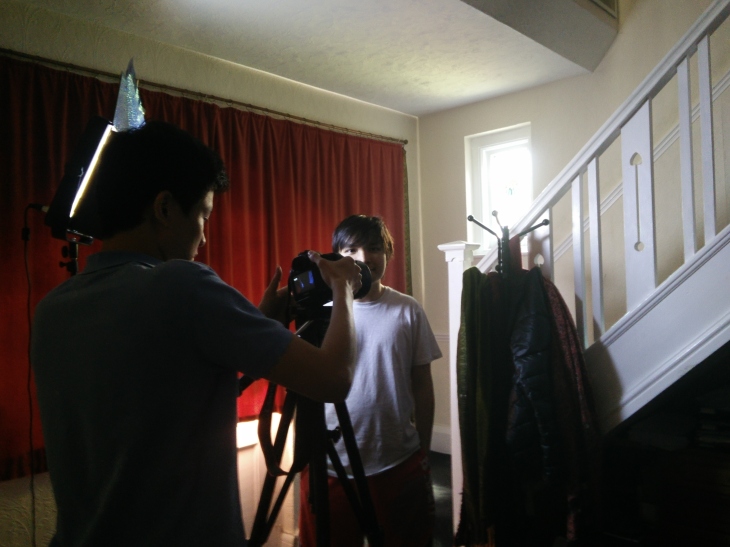 Shooting on the 2nd requires recreating the lighting setup on the first day
